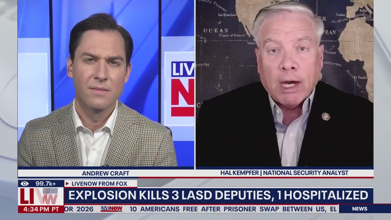 Explosion kills 3 deputies in L.A. County