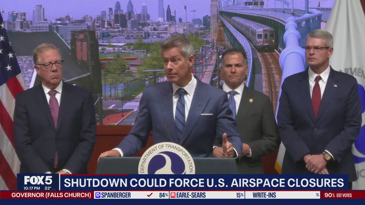 Government shutdown could force closures in US airspaces