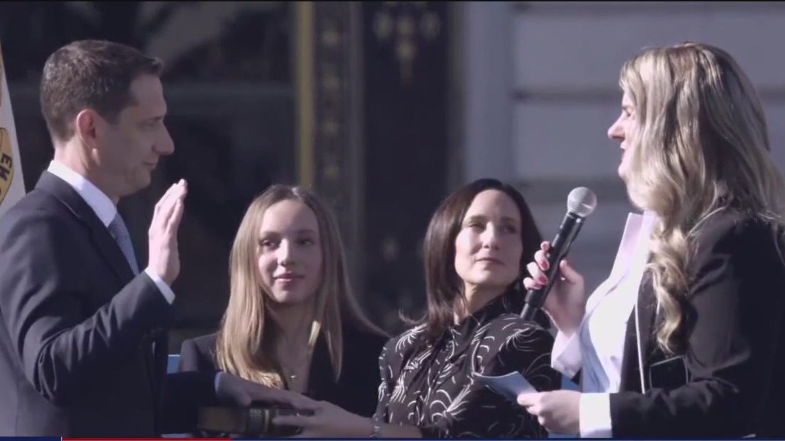 Daniel Lurie sworn in as SF Mayor