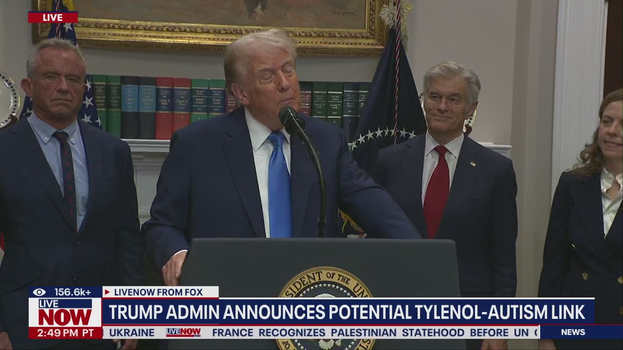 Full: Trump, Dr. Oz and RFK Jr. discuss autism rates