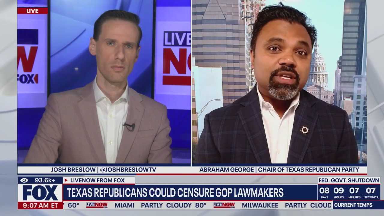 Texas GOP chair on potential lawmakers censured