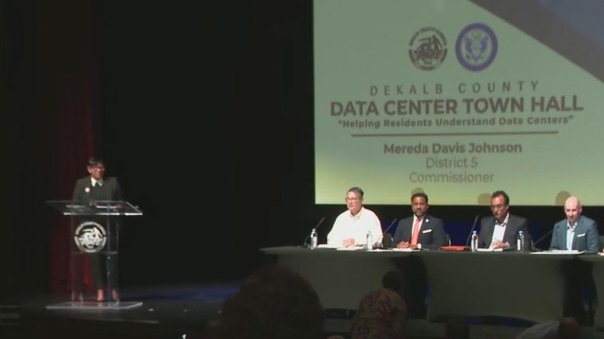 Data center town hall in DeKalb County
