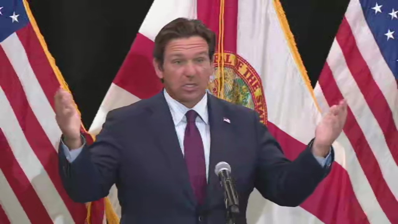 Gov. DeSantis discusses cancer in Tampa