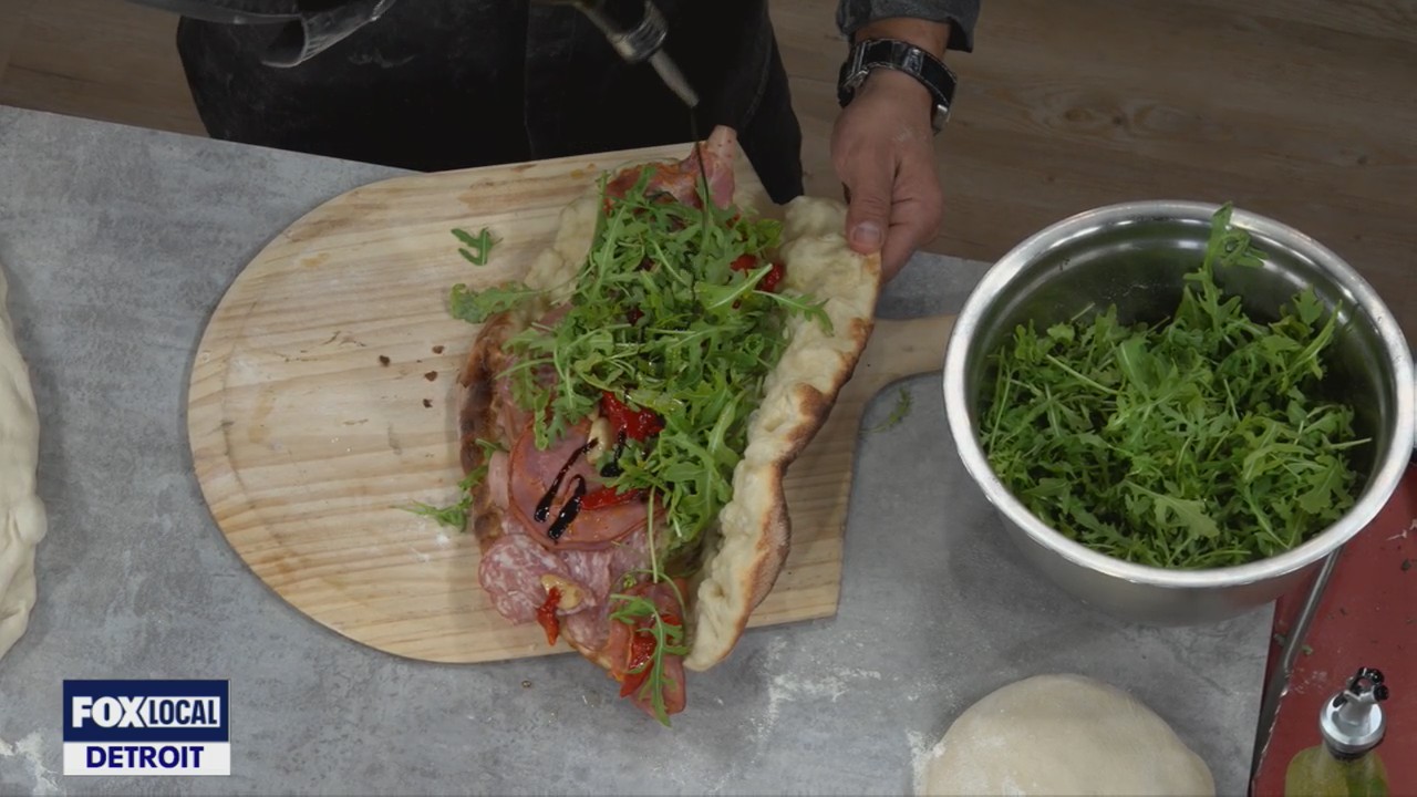 Chef Bobby’s Ultimate Italian Style Pizza dough Sandwich