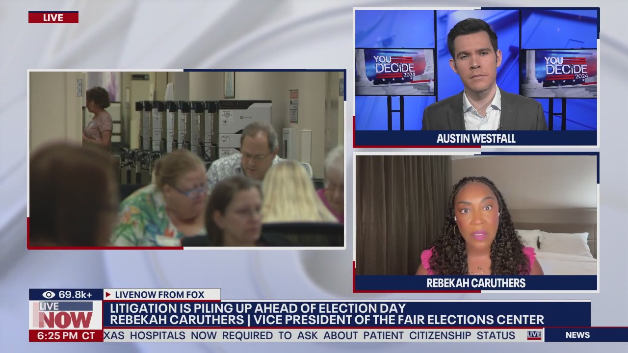 Election lawsuits are piling up