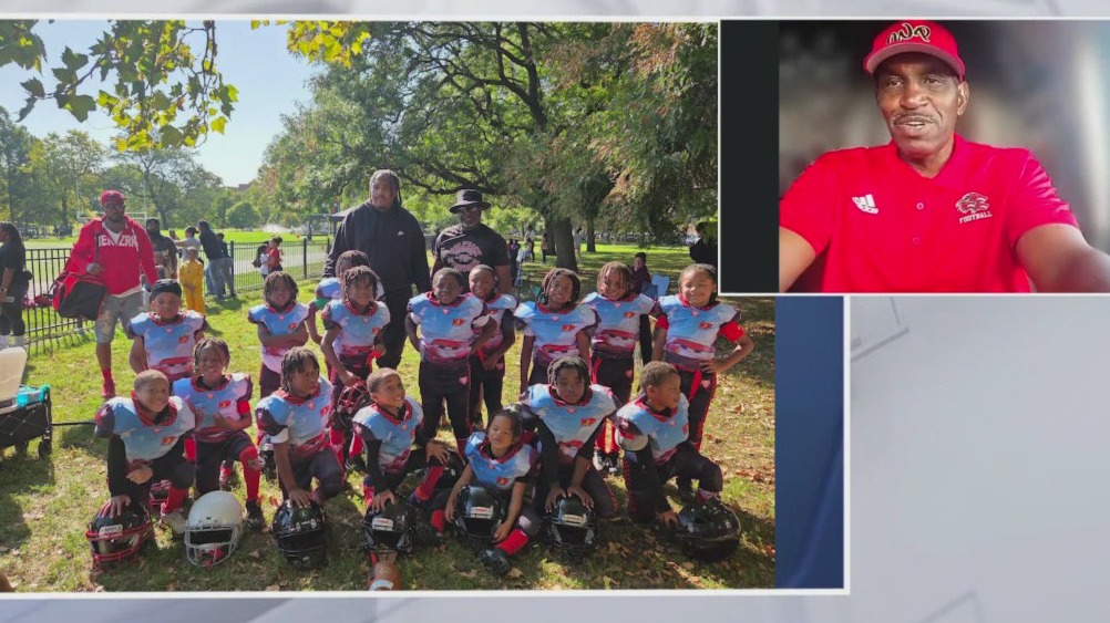 Longtime Chicago youth football coach uses sports as antidote to violence