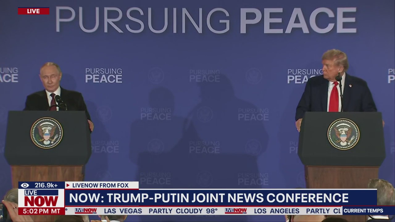 WATCH Trump-Putin joint press conference