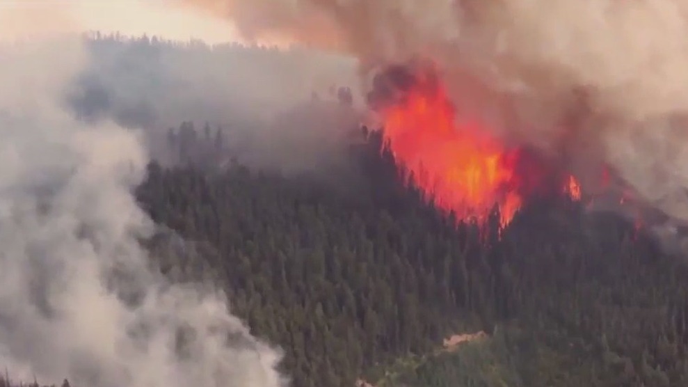 Wildfire destruction across California and Canada