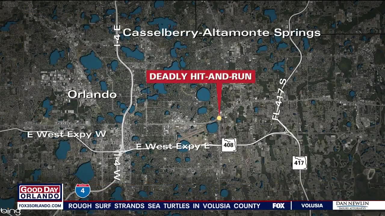 Officials search for driver in deadly Orlando crash