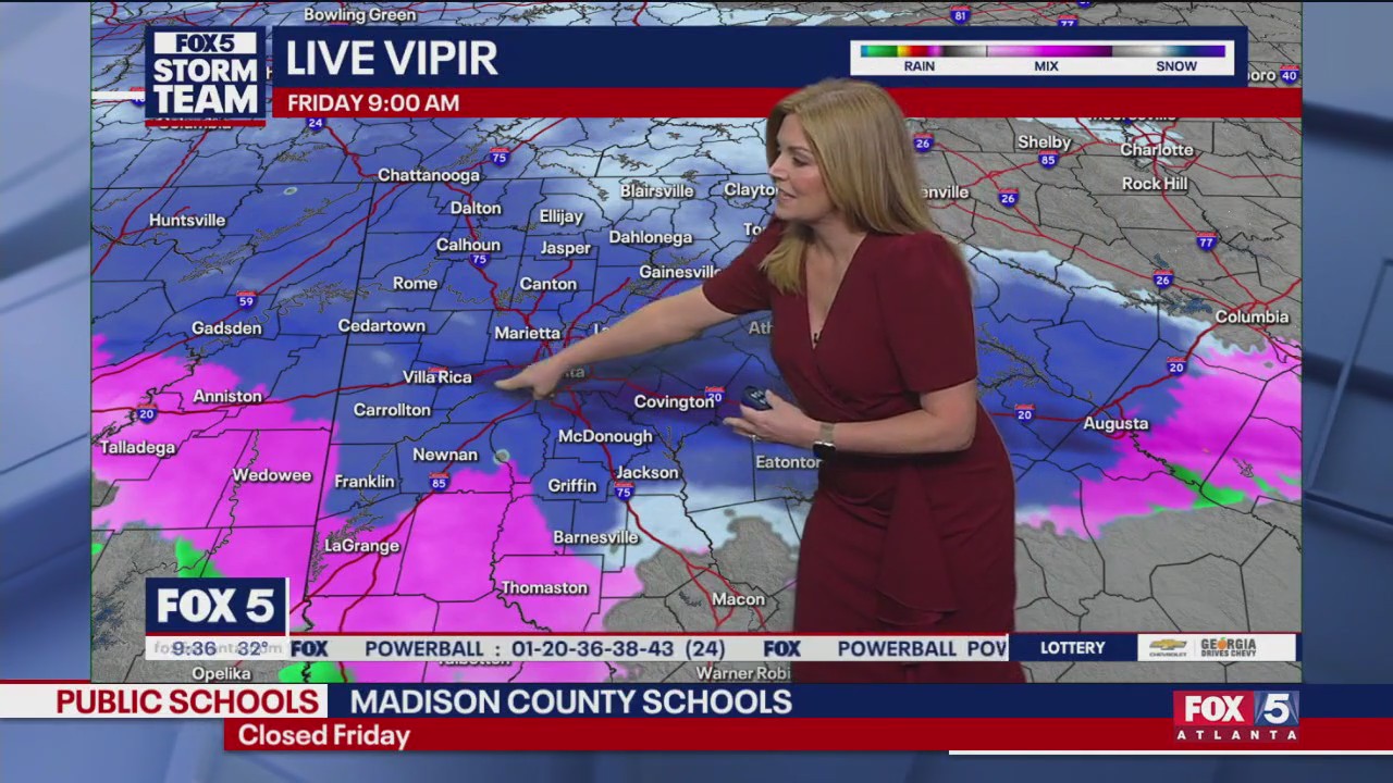 Winter Storm 9:30 a.m. Update