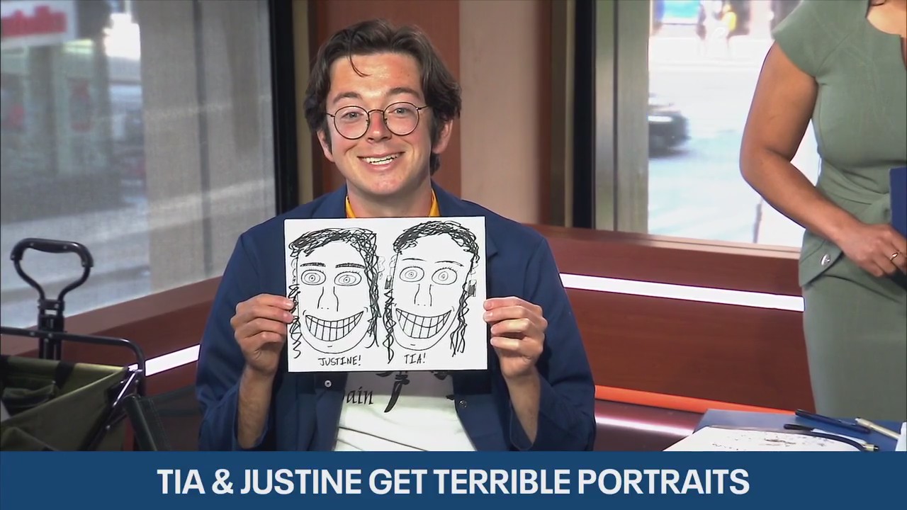Viral artist brings ‘terrible portraits’ to Chicago | ChicagoNOW