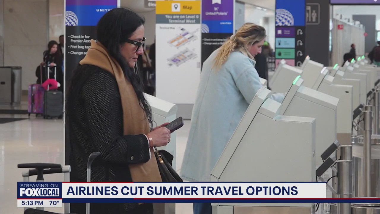 Airlines cutting summer travel options: How you can plan ahead