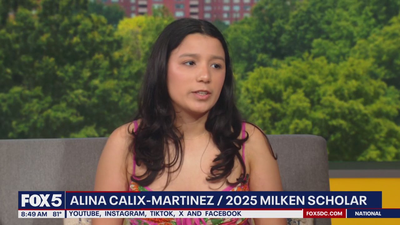 2025 Milken Scholar joins FOX 5