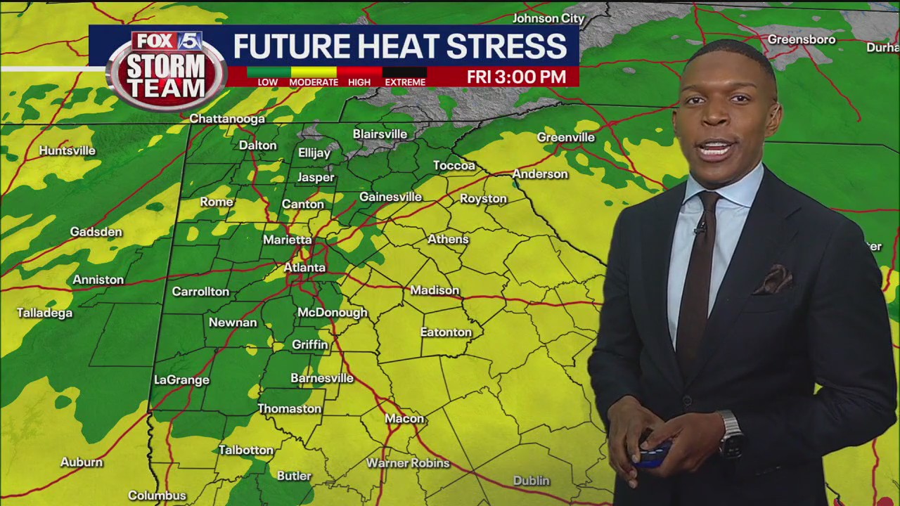 Friday morning weather forecast