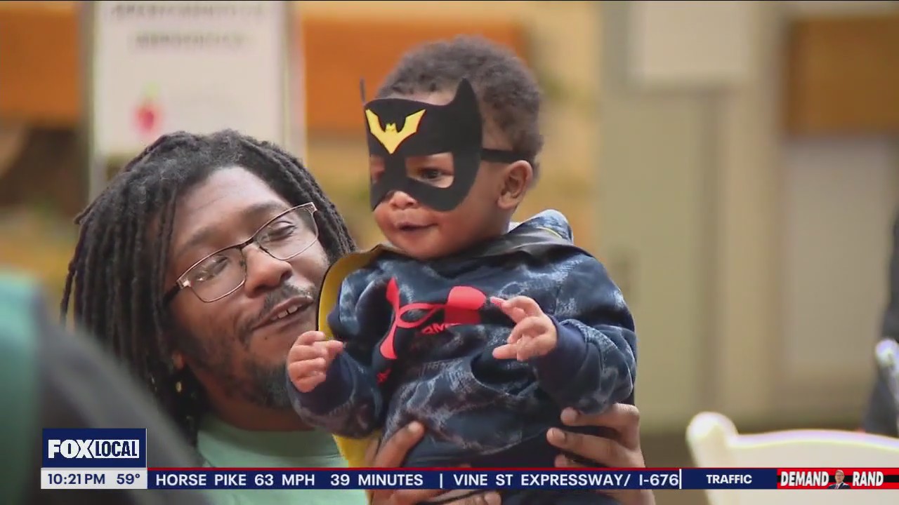 Inside St. Christopher's Hospital for Children's Halloween party