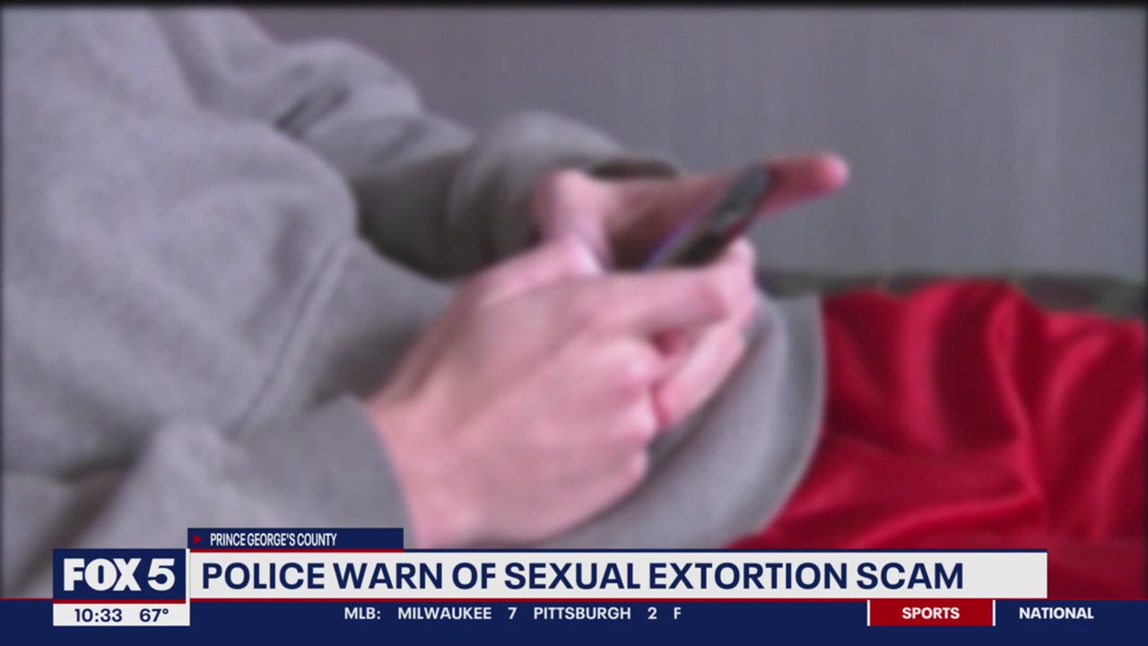 Police warn of sexual extortion scam in PG County