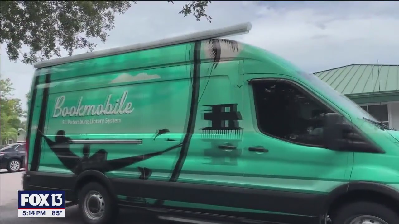 New mobile library hits streets in St. Pete