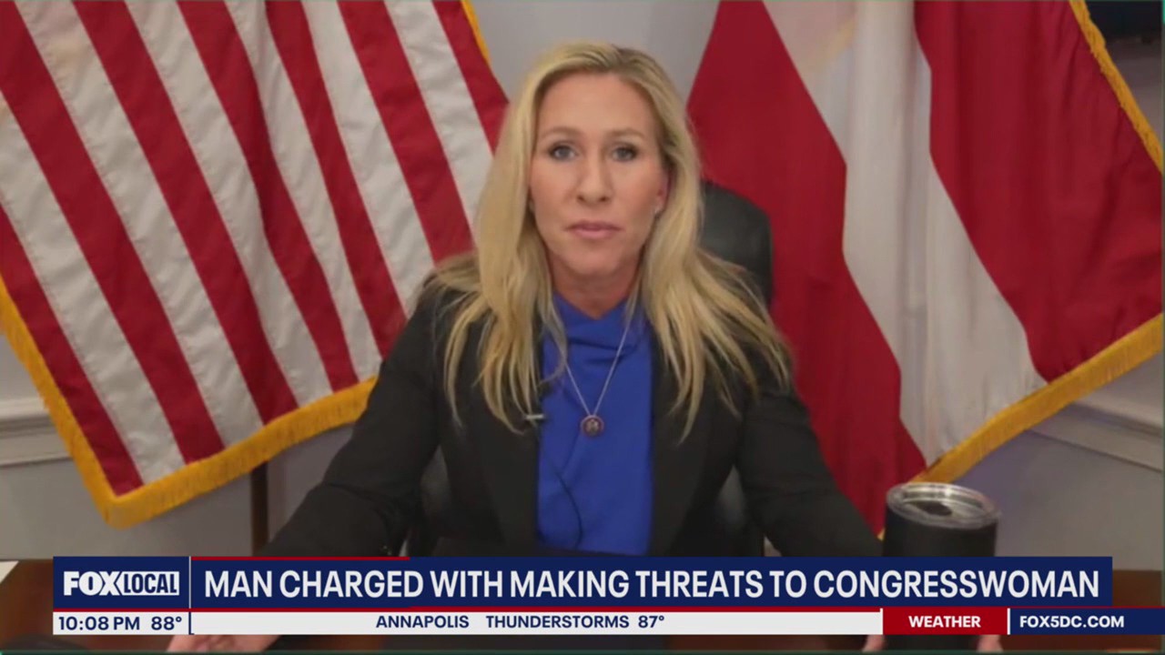 Maryland man charged with making threats against Rep. Marjorie Taylor Greene