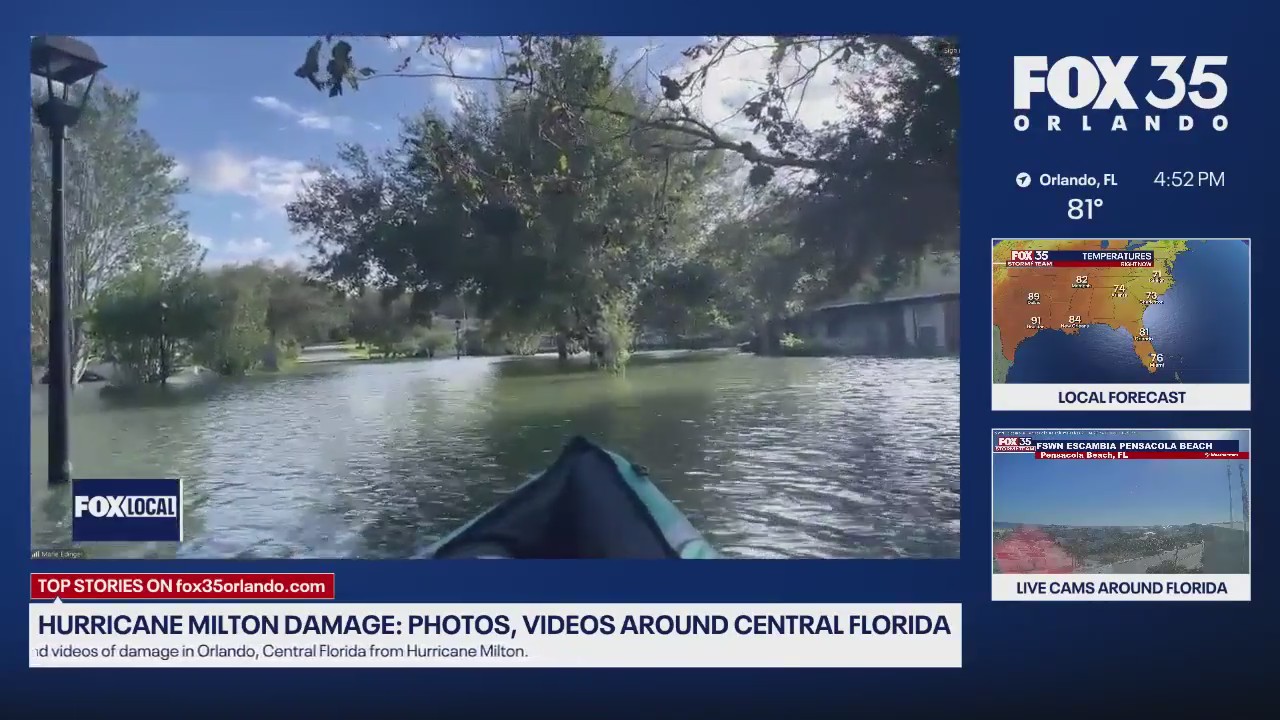 Neck-deep water in parts of DeLand neighborhood