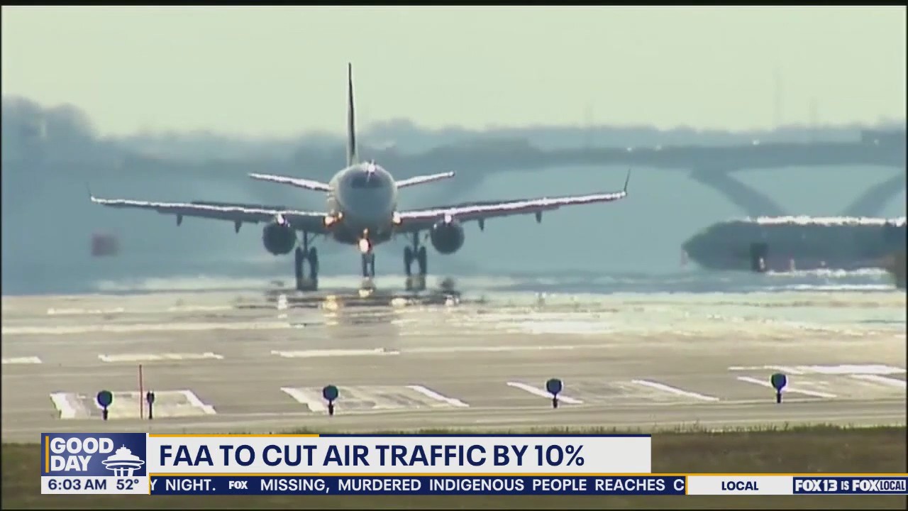 SEA Airport to be impacted by FAA cutting air traffic by 10%