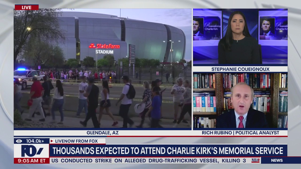 Thousands expected to attend Kirk's memorial service
