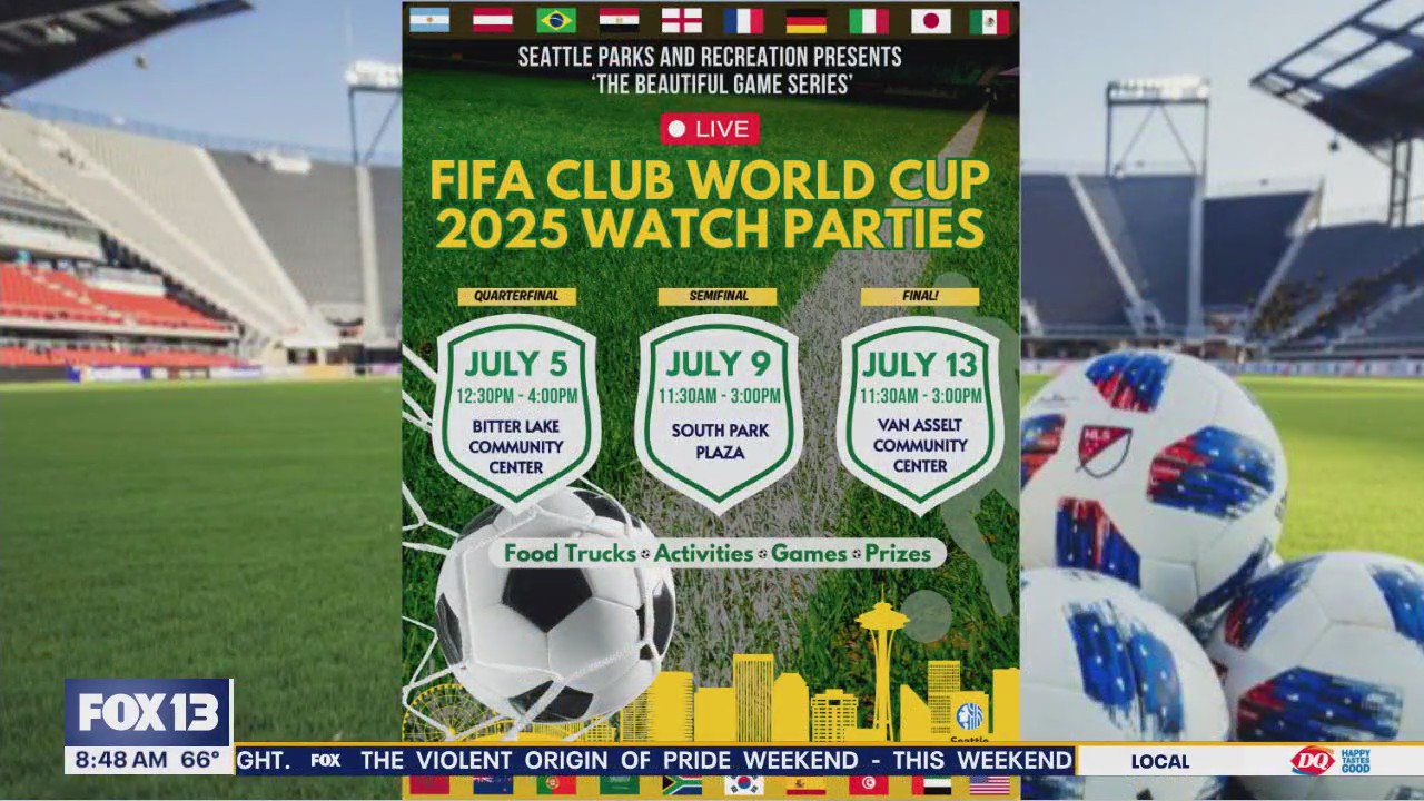 Local FIFA Club World Cup watch parties | FOX 13 Seattle