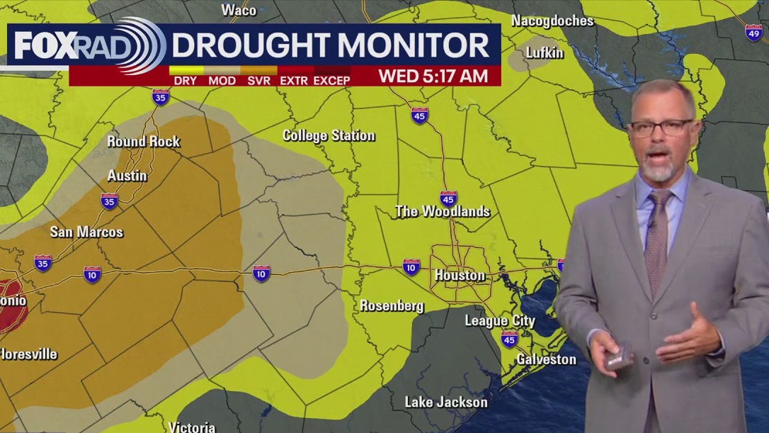 Houston weather: Hot Wednesday, watching drought conditions