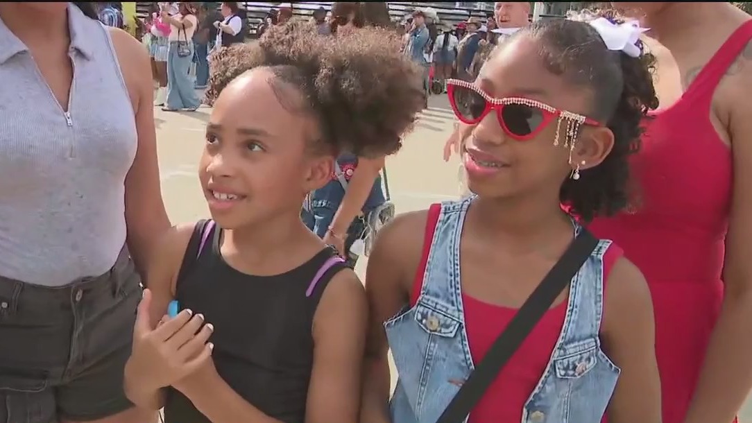 Young BeyHive crew attends first Beyonce concert