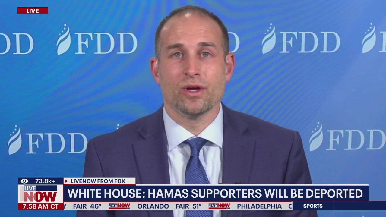 White House: Hamas supporters will be deported