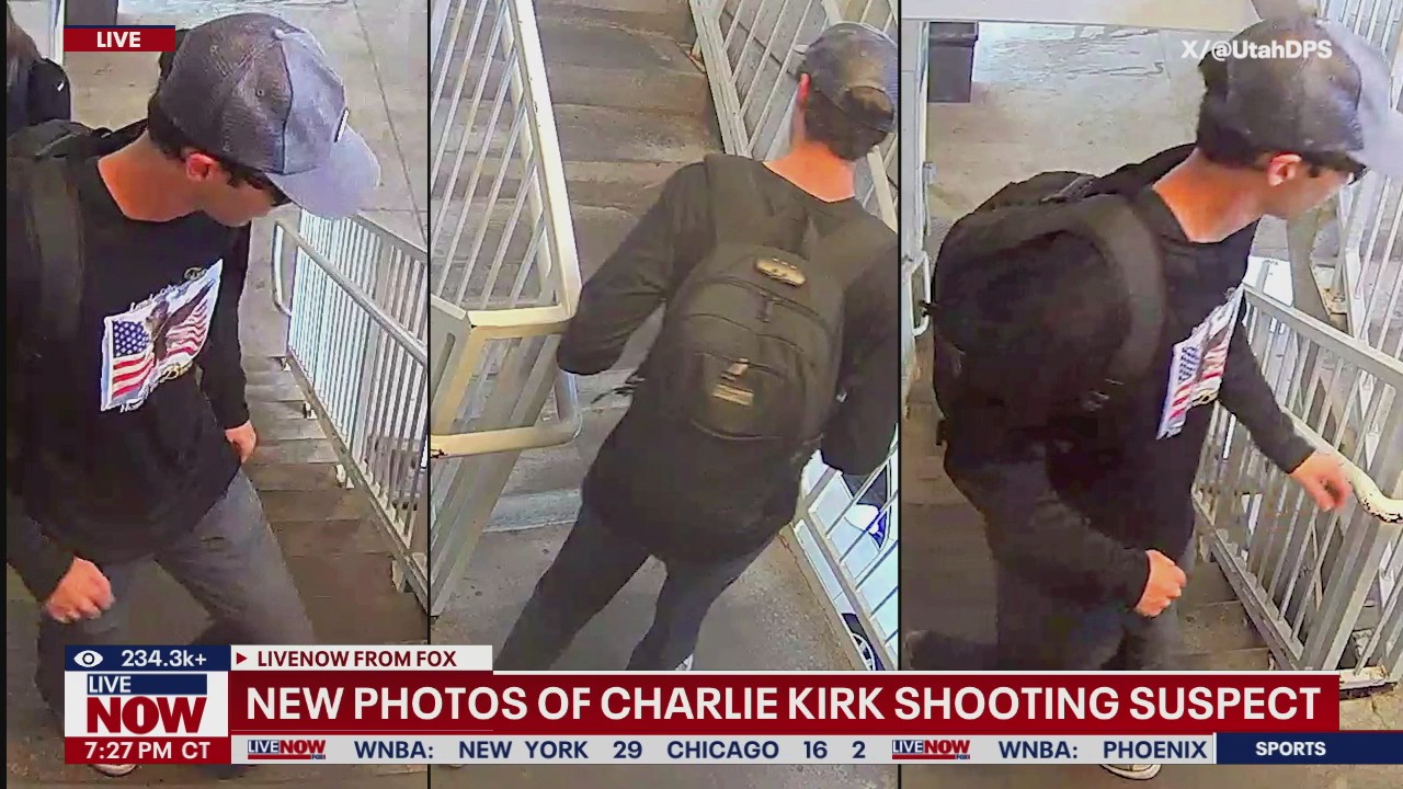 New photos of person of interest in Kirk shooting released