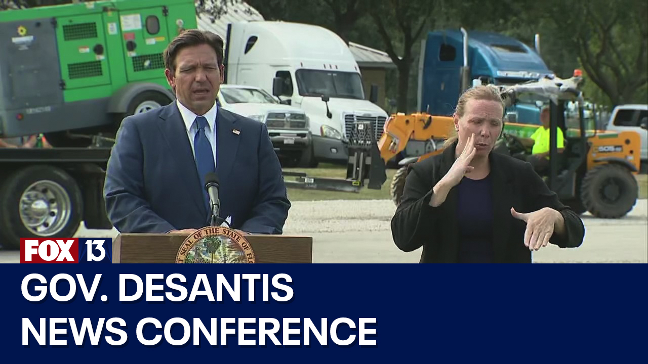 Hurricane Milton: Gov. DeSantis on state's preparations ahead of monster storm