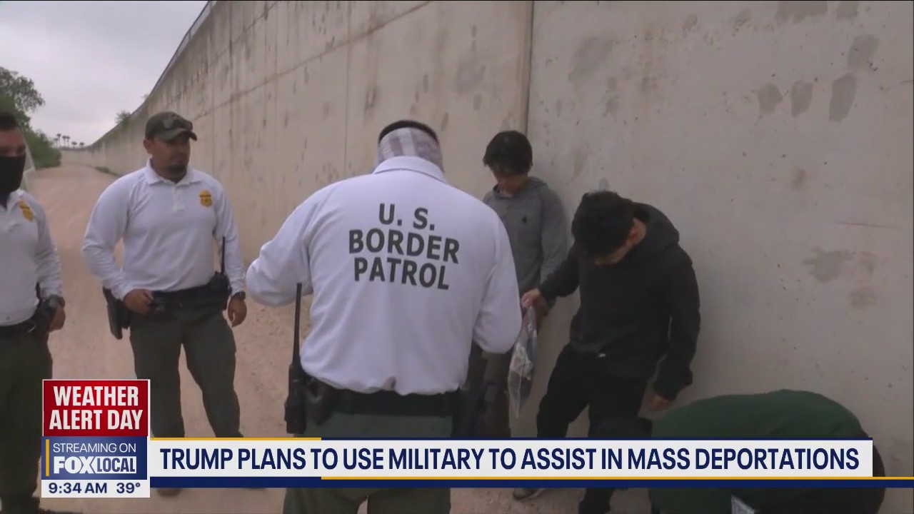 Donald Trump plans to use US Military to assist in mass deportations