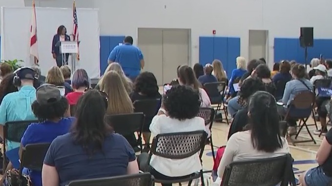 Florida lawmakers speak at Harris-Walz Orlando event
