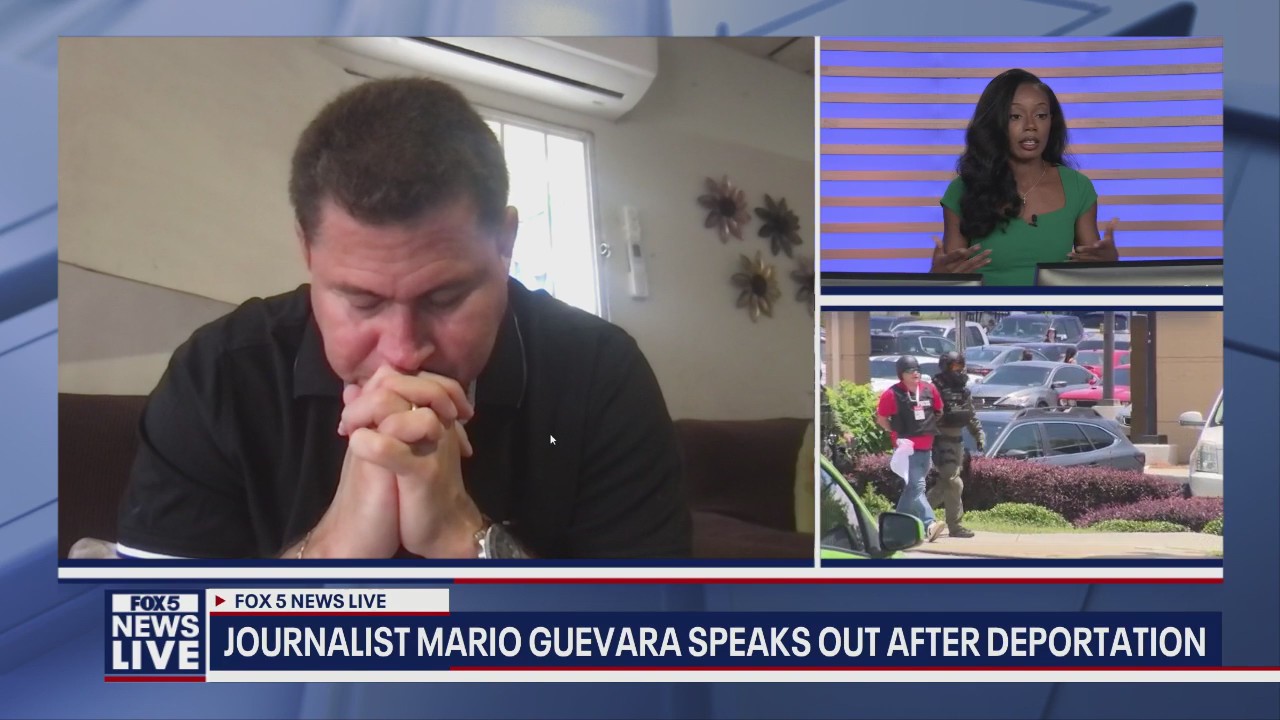 Deported journalist Mario Guevara says he'll stop covering raids