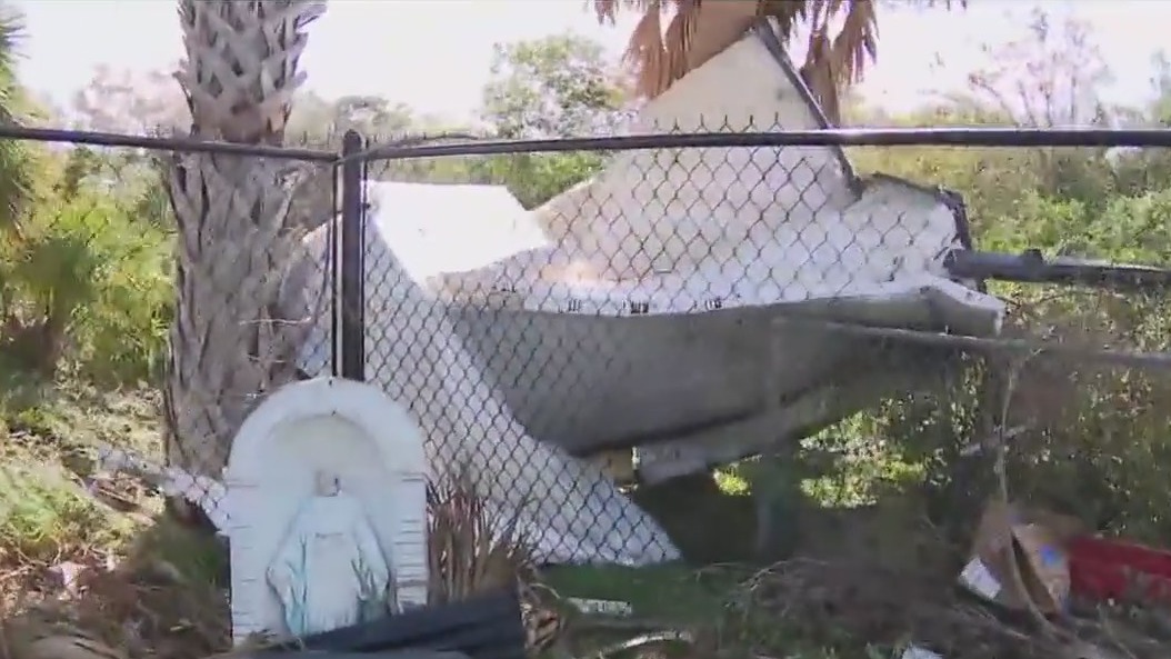Surveying Milton's damage in Sarasota