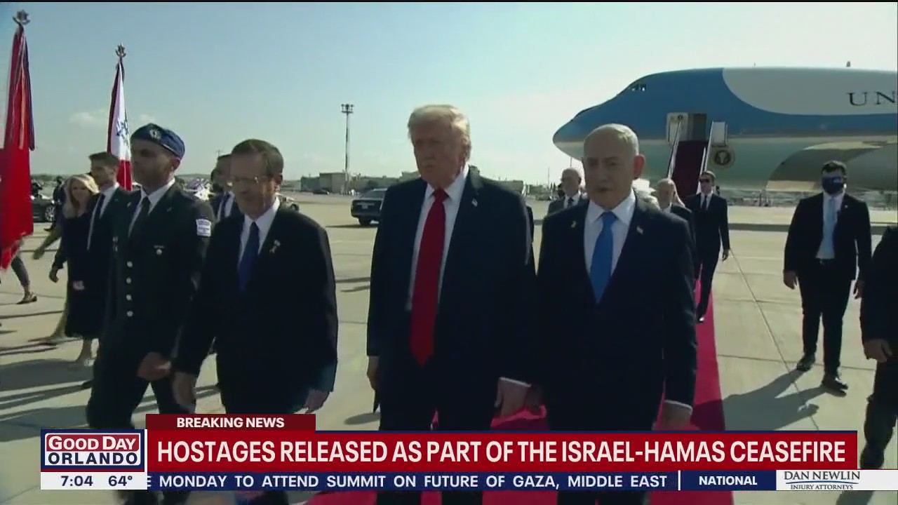 Israel-Hamas ceasefire: All living Israeli hostages released