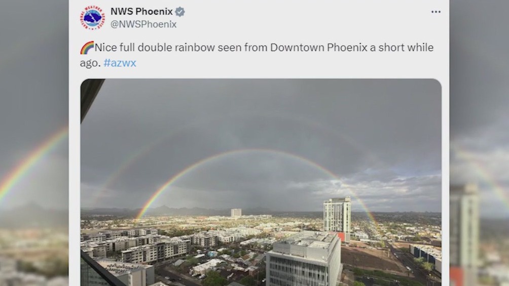 Winter weather arrives to Phoenix, high country