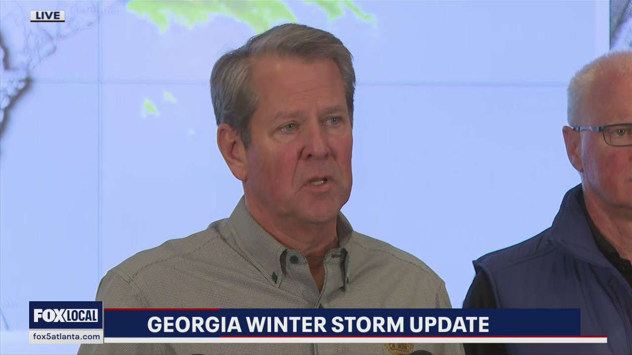 Georgia officials give update on winter storm response