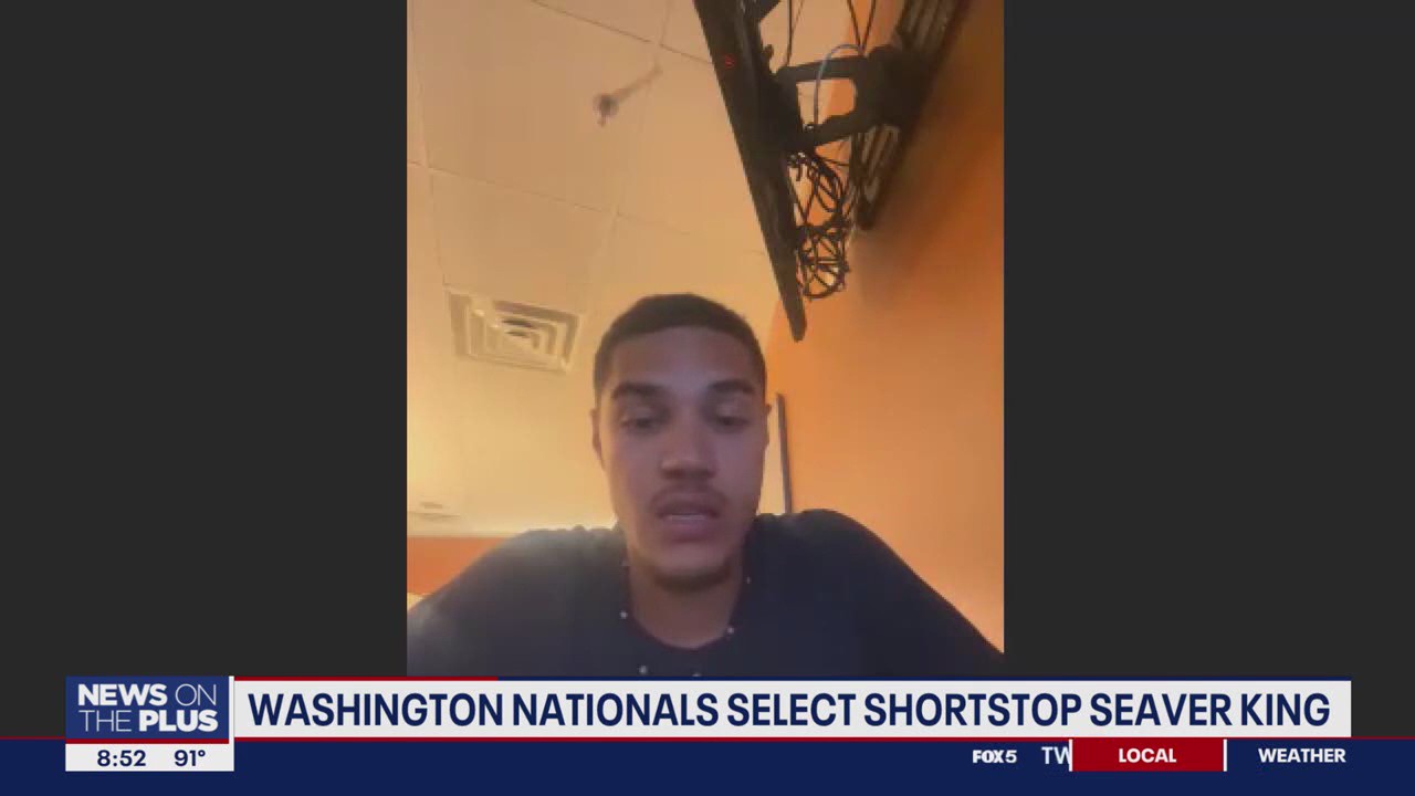 Washington Nationals select shortstop Seaver King in draft