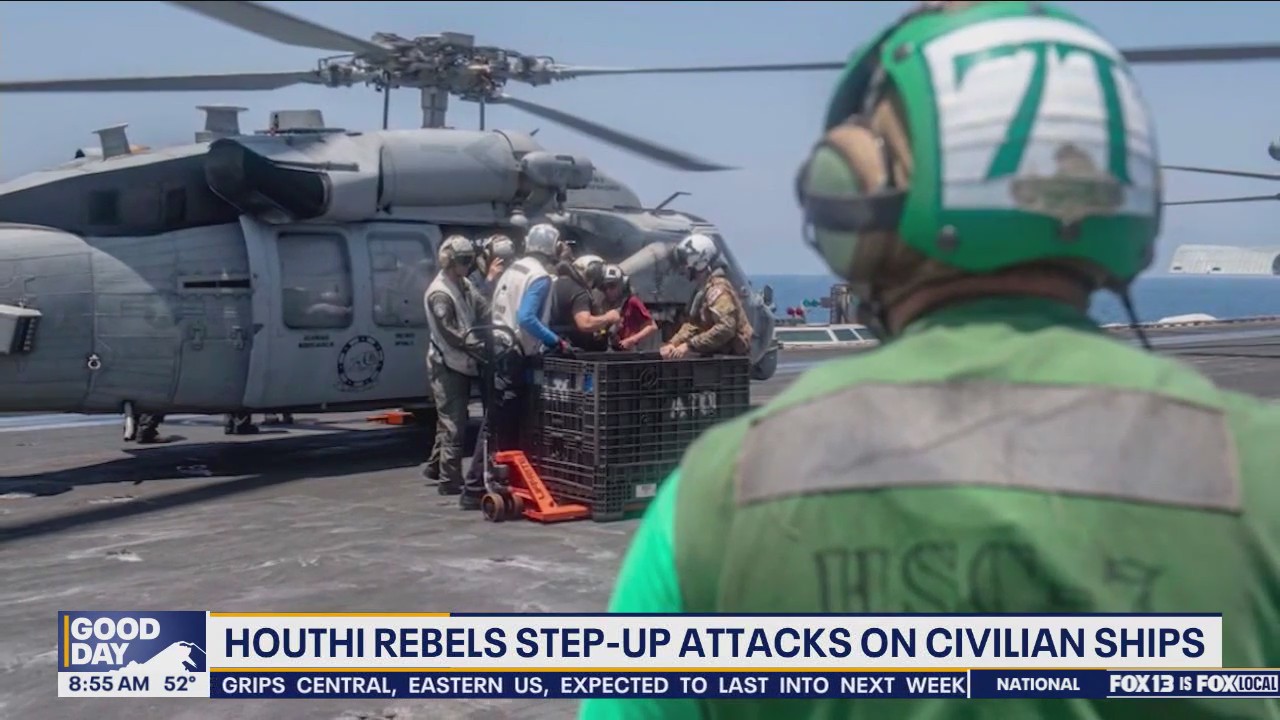 Attacks on civilian commercial ships in the Red Sea