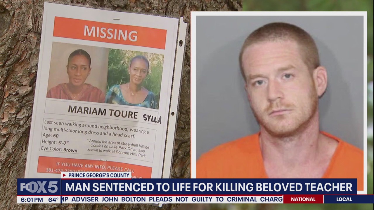 Man sentenced to life for killing, dismembering Maryland teacher