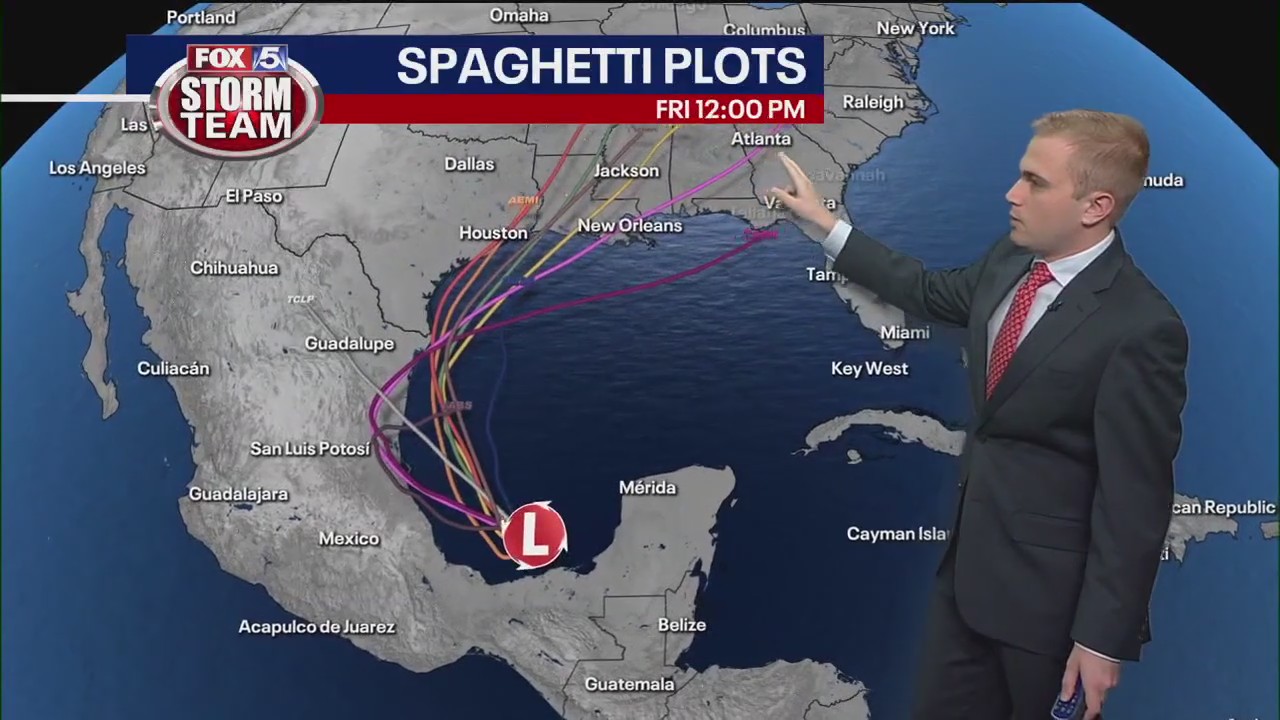 Potential tropical system could bring rain to metro Atlanta Thursday and Friday