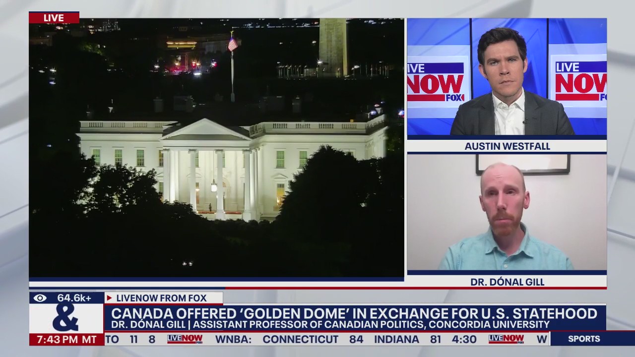 Trump: Canada considering statehood for 'Golden Dome'
