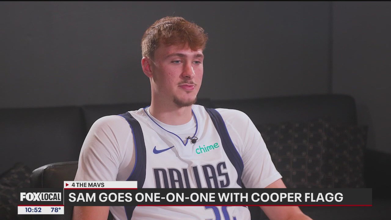 Dallas Mavericks' Cooper Flagg goes One-on-One