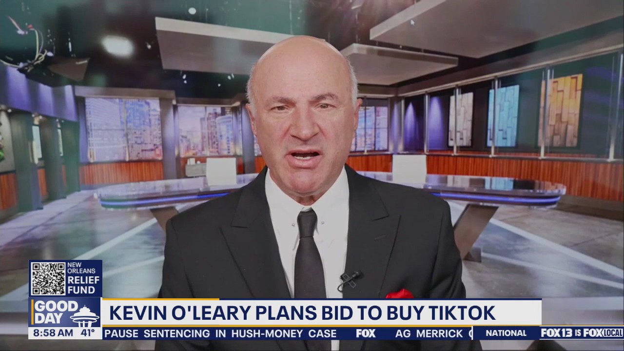 Shark Tank investor Kevin O'Leary plans bid to buy TikTok