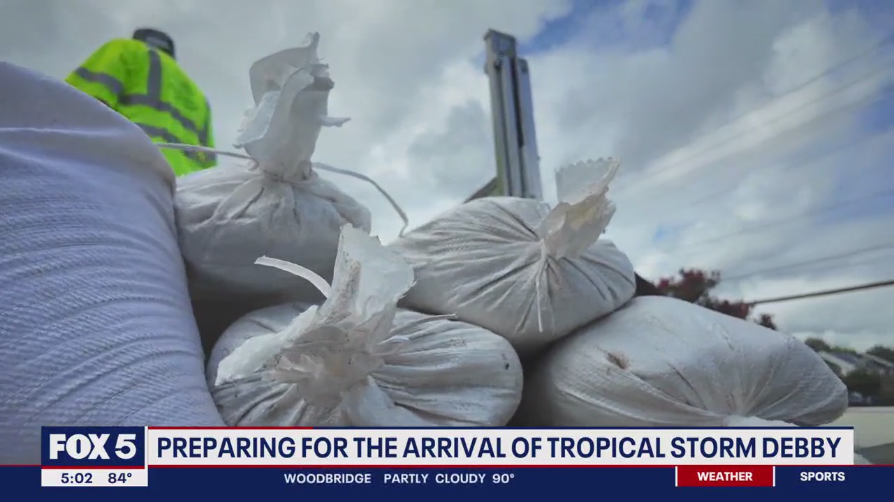 Alexandria preps for Tropical Storm Debby flooding