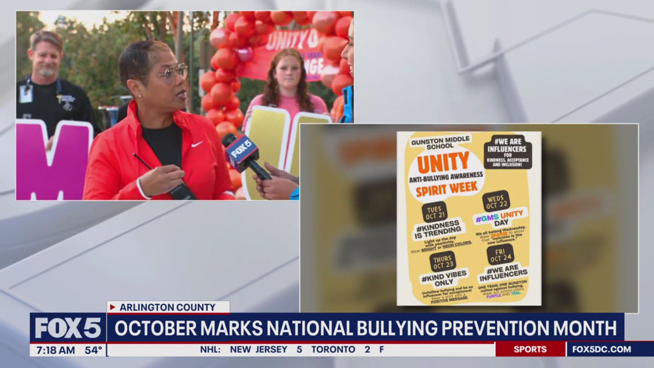 Anti-Bullying Spirit Week is the focus at Gunston Middle School