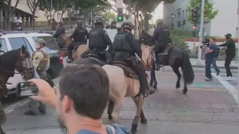 Tech tools to track protesters accused of interfering with ICE