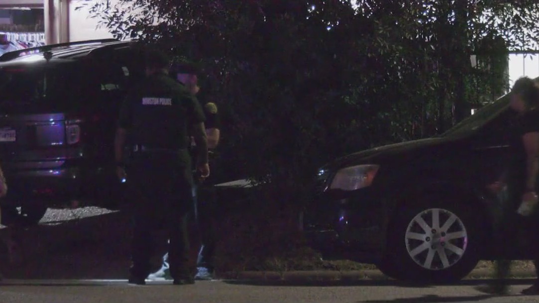 Houston woman pinned between cars during garage sale