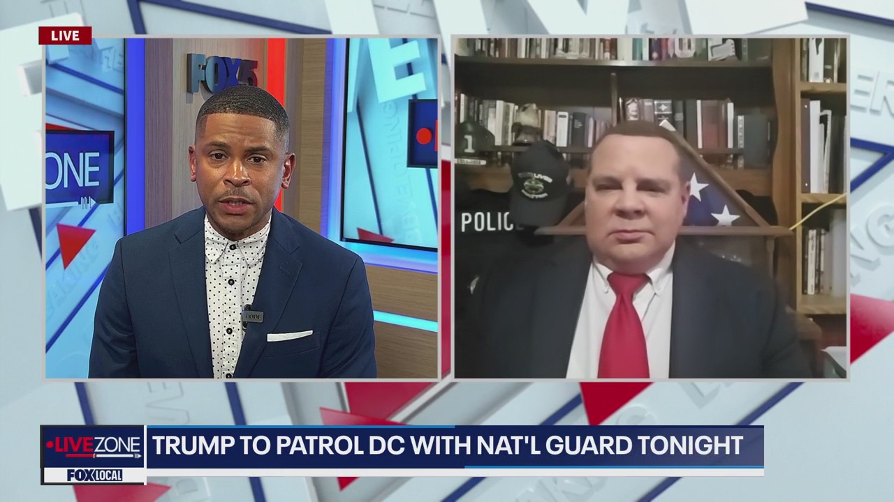 President Trump expected to patrol DC with National Guard